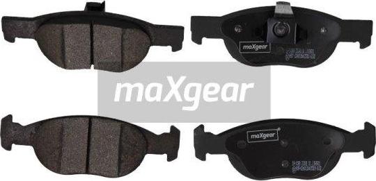 Maxgear 19-1089 - Тормозные колодки, дисковые, комплект autosila-amz.com