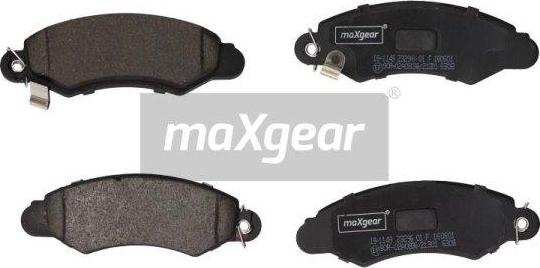 Maxgear 19-1149 - Тормозные колодки, дисковые, комплект autosila-amz.com