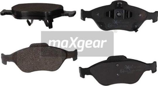 Maxgear 19-1157 - Тормозные колодки, дисковые, комплект autosila-amz.com