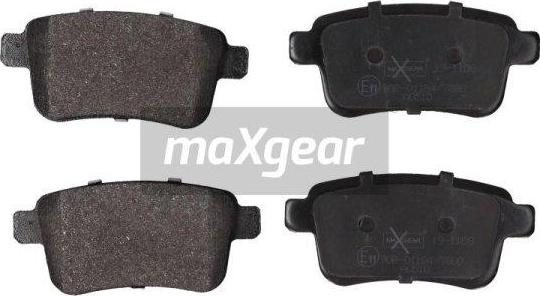 Maxgear 19-1108 - Тормозные колодки, дисковые, комплект autosila-amz.com
