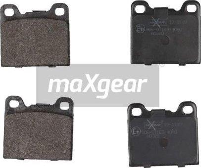 Maxgear 19-1119 - Тормозные колодки, дисковые, комплект autosila-amz.com