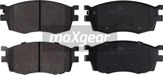 Maxgear 19-1139 - Тормозные колодки, дисковые, комплект autosila-amz.com