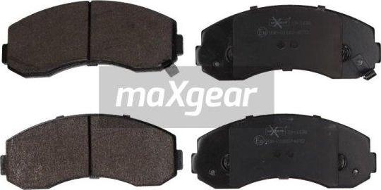 Maxgear 19-1138 - Тормозные колодки, дисковые, комплект autosila-amz.com