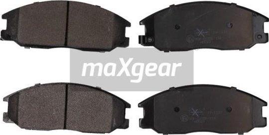 Maxgear 19-1133 - Тормозные колодки, дисковые, комплект autosila-amz.com