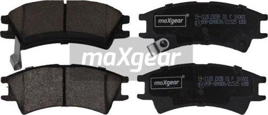 Maxgear 19-1128 - Тормозные колодки, дисковые, комплект autosila-amz.com