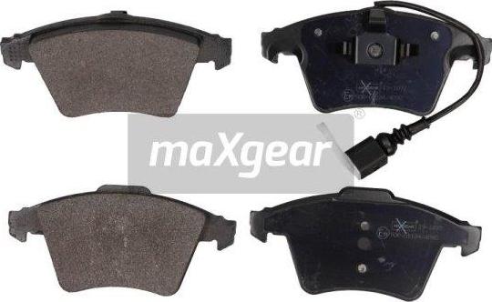 Maxgear 19-1897 - Тормозные колодки, дисковые, комплект autosila-amz.com