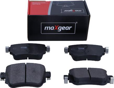 Maxgear 19-3407 - Тормозные колодки, дисковые, комплект autosila-amz.com