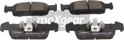 Maxgear 19-3046 - Тормозные колодки, дисковые, комплект autosila-amz.com
