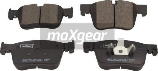 Maxgear 19-3047 - Тормозные колодки, дисковые, комплект autosila-amz.com