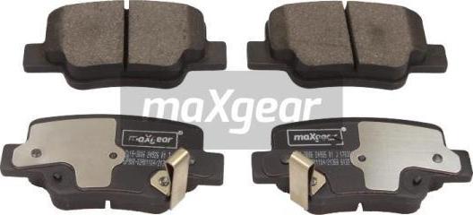 Maxgear 19-3006 - Тормозные колодки, дисковые, комплект autosila-amz.com