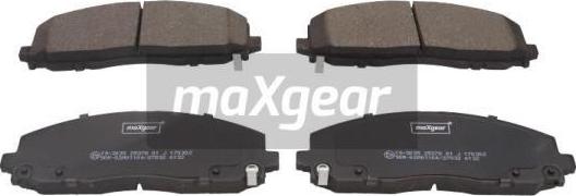 Maxgear 19-3035 - Тормозные колодки, дисковые, комплект autosila-amz.com