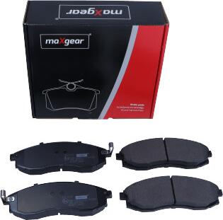 Maxgear 19-3125 - Тормозные колодки, дисковые, комплект autosila-amz.com