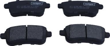 Maxgear 19-3365 - Тормозные колодки, дисковые, комплект autosila-amz.com