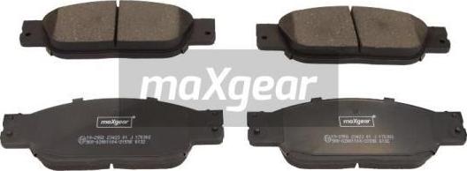 Maxgear 19-2950 - Тормозные колодки, дисковые, комплект autosila-amz.com