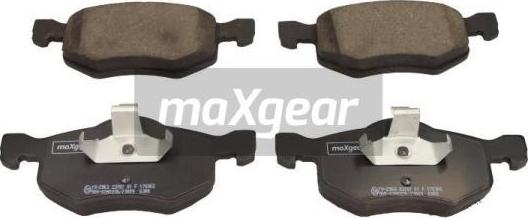 Maxgear 19-2963 - Тормозные колодки, дисковые, комплект autosila-amz.com
