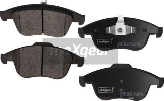 Maxgear 19-2906 - Тормозные колодки, дисковые, комплект autosila-amz.com