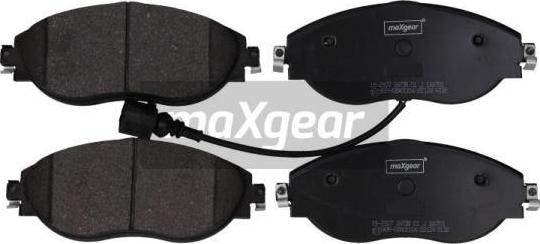 Maxgear 19-2907 - Тормозные колодки, дисковые, комплект autosila-amz.com