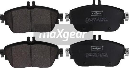 Maxgear 19-2910 - Тормозные колодки, дисковые, комплект autosila-amz.com