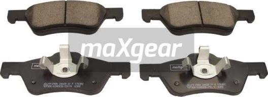 Maxgear 19-2984 - Тормозные колодки, дисковые, комплект autosila-amz.com