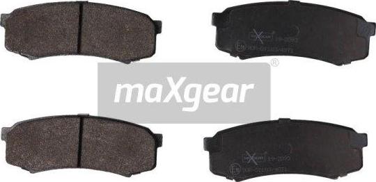 Maxgear 19-2093 - Тормозные колодки, дисковые, комплект autosila-amz.com