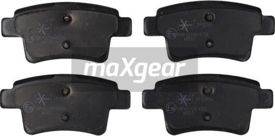 Maxgear 19-2089 - Тормозные колодки, дисковые, комплект autosila-amz.com