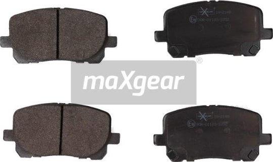 Maxgear 19-2148 - Тормозные колодки, дисковые, комплект autosila-amz.com