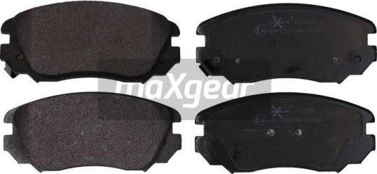 Maxgear 19-2155 - Тормозные колодки, дисковые, комплект autosila-amz.com