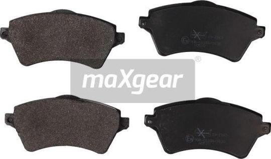 Maxgear 19-2163 - Тормозные колодки, дисковые, комплект autosila-amz.com