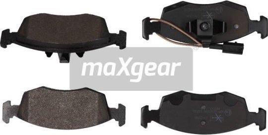 Maxgear 19-2108 - Тормозные колодки, дисковые, комплект autosila-amz.com