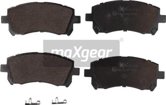 Maxgear 19-2134 - Тормозные колодки, дисковые, комплект autosila-amz.com