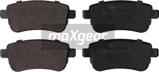 Maxgear 19-2126 - Тормозные колодки, дисковые, комплект autosila-amz.com