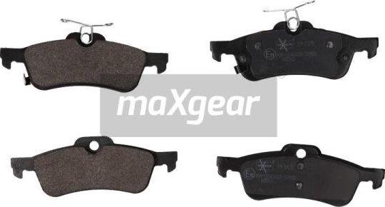 Maxgear 19-2175 - Тормозные колодки, дисковые, комплект autosila-amz.com