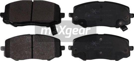 Maxgear 19-2173 - Тормозные колодки, дисковые, комплект autosila-amz.com