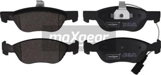 Maxgear 19-2864 - Тормозные колодки, дисковые, комплект autosila-amz.com