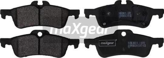 Maxgear 19-2886 - Тормозные колодки, дисковые, комплект autosila-amz.com