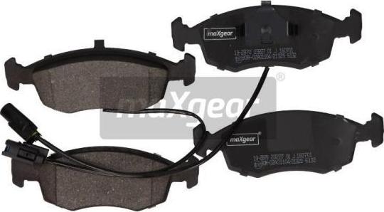 Maxgear 19-2870 - Тормозные колодки, дисковые, комплект autosila-amz.com