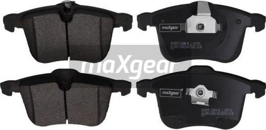 Maxgear 19-2873 - Тормозные колодки, дисковые, комплект autosila-amz.com