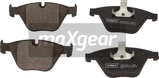 Maxgear 19-2872 - Тормозные колодки, дисковые, комплект autosila-amz.com