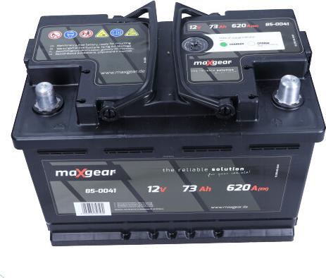 Maxgear 85-0041 - Стартерная аккумуляторная батарея ! \ALFA ROMEO, ALPINA, ALPINE, ARO, ARTEGA, ASTON MARTIN, AUDI, BE autosila-amz.com