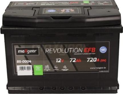 Maxgear 850004 - Стартерная аккумуляторная батарея, АКБ autosila-amz.com