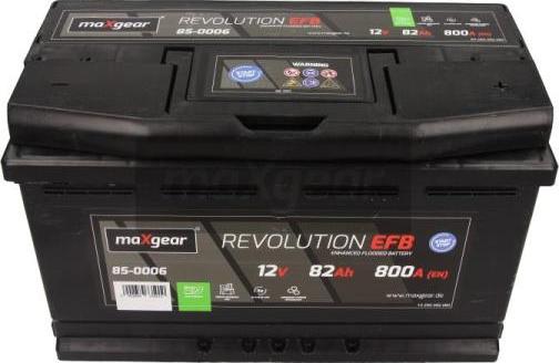 Maxgear 85-0006 - Стартерная аккумуляторная батарея, АКБ autosila-amz.com