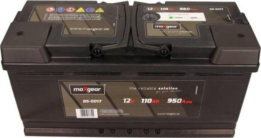 Maxgear 85-0017 - Стартерная аккумуляторная батарея, АКБ autosila-amz.com