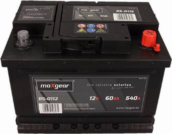 Maxgear 85-0112 - Стартерная аккумуляторная батарея, АКБ autosila-amz.com