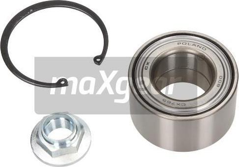 Maxgear 33-0604 - Комплект подшипника ступицы колеса autosila-amz.com