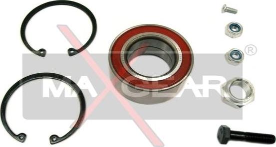 Maxgear 33-0392 - Комплект подшипника ступицы колеса autosila-amz.com