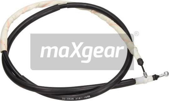Maxgear 32-0549 - Тросик, cтояночный тормоз autosila-amz.com