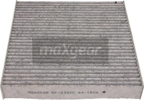 Maxgear 26-1172 - Фильтр воздуха в салоне autosila-amz.com