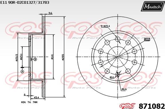 Maxtech 5277218 - Поворотный кулак, подвеска колеса autosila-amz.com