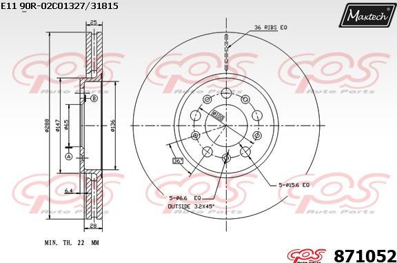 Maxtech 72932010 - Поршень, корпус скобы тормоза autosila-amz.com