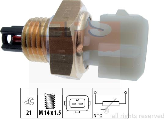 MDR EPS-1994 015 - Датчик, температура впускаемого воздуха autosila-amz.com